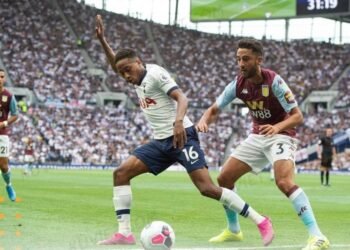 Tottenham vs Aston Villa Premier League match