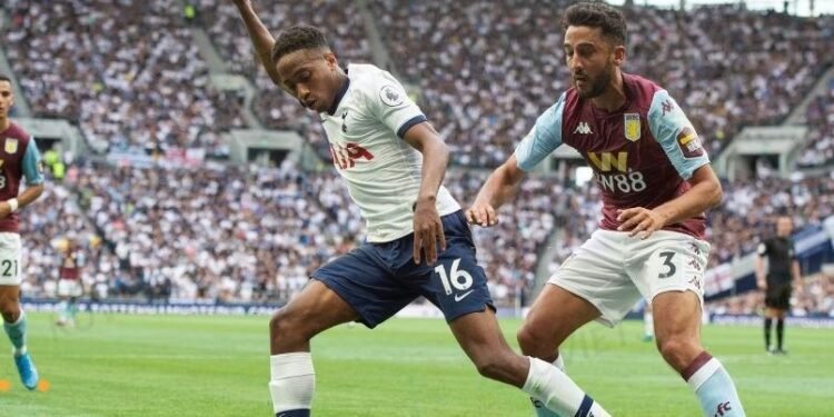 Tottenham vs Aston Villa Premier League match