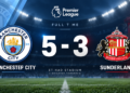 Manchester City Sunderland Premier League match